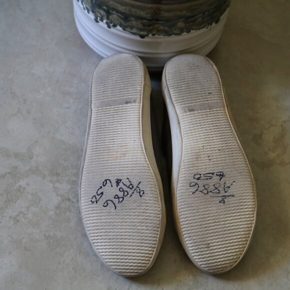 H&M Vegan Leather Low Top Lace-Up Sneaker - Brown, Size 8 - Picture 14 of 16